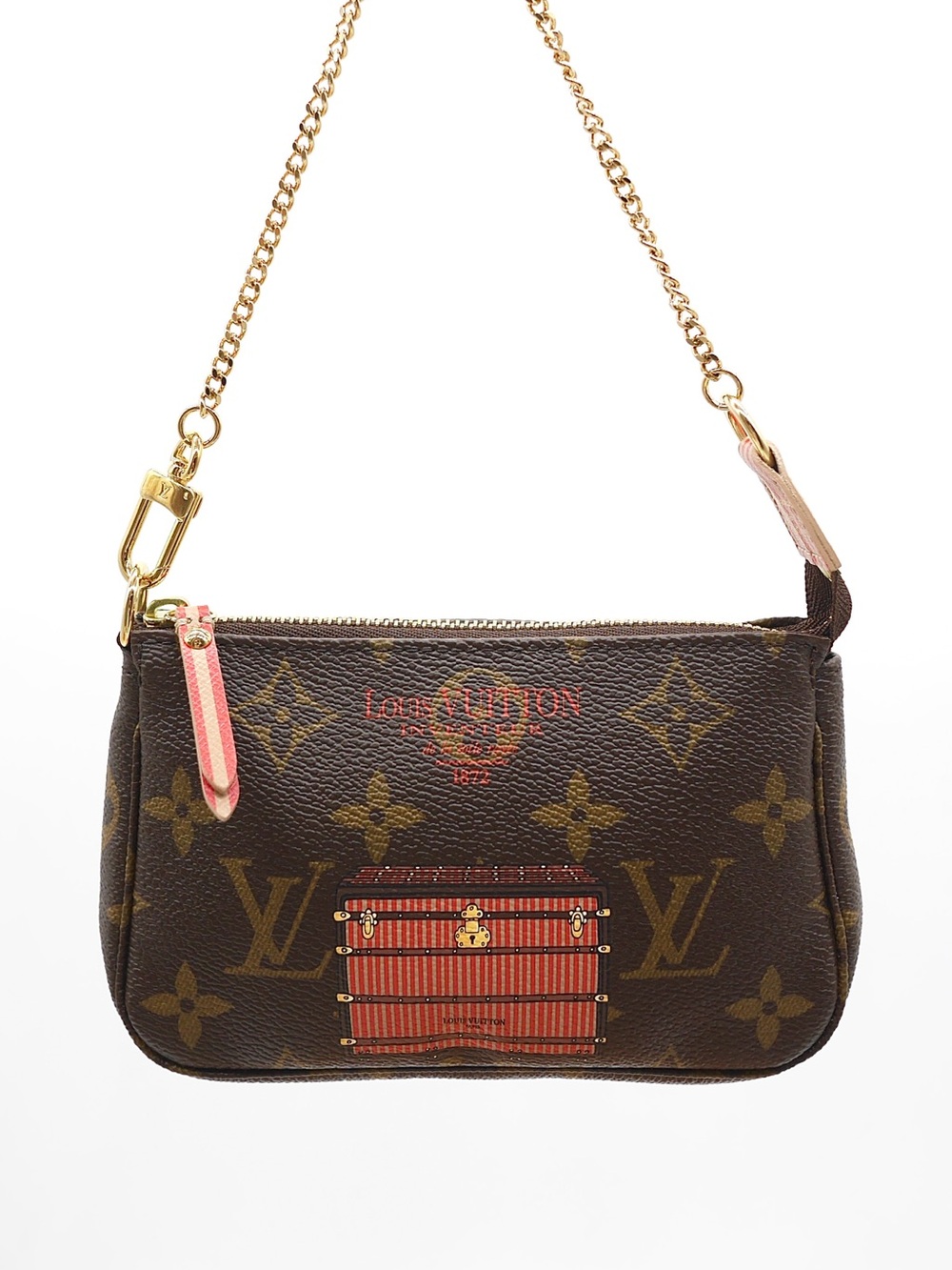 🍓LV Limited Edition Trunks and Lock Pochette SF2183
